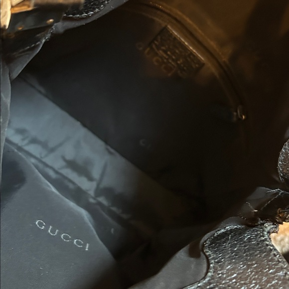 Gucci Jackie Piston Lock Black Shoulder Hand Bag - Picture 15 of 16